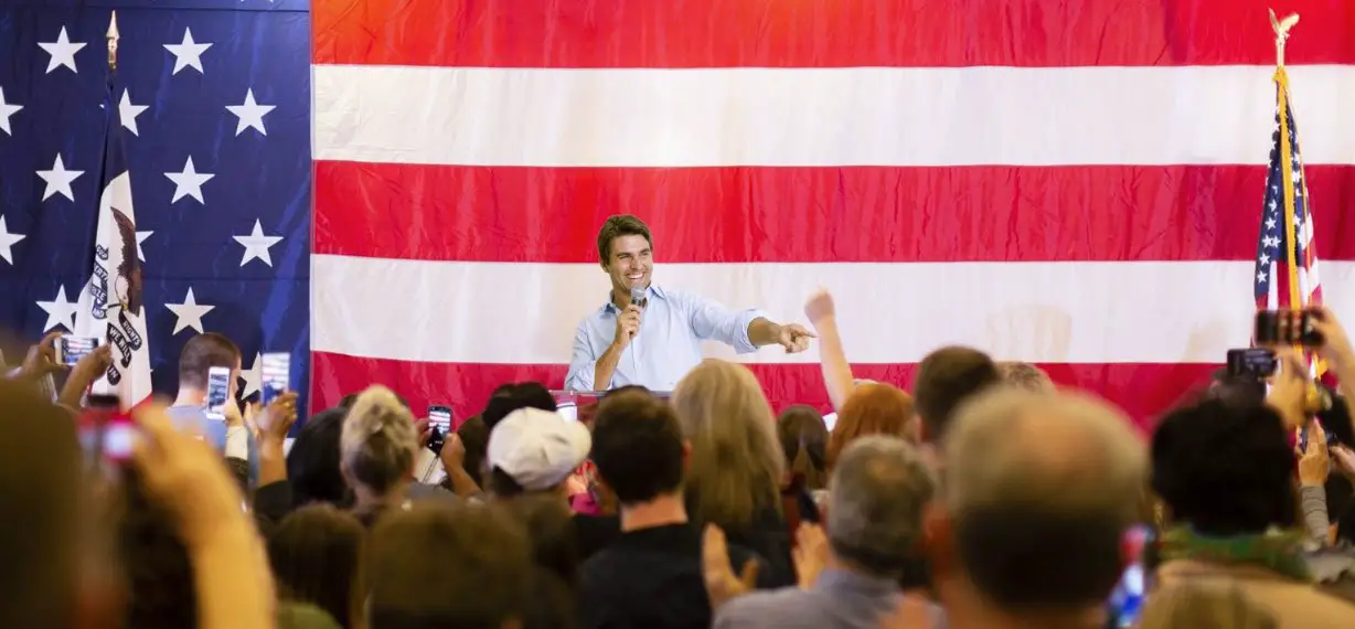 It looks like Tom Cruise has started holding rallies for his 2020 Presidential 2020 bid! Photo courtesy of www.TomCruise2020.com