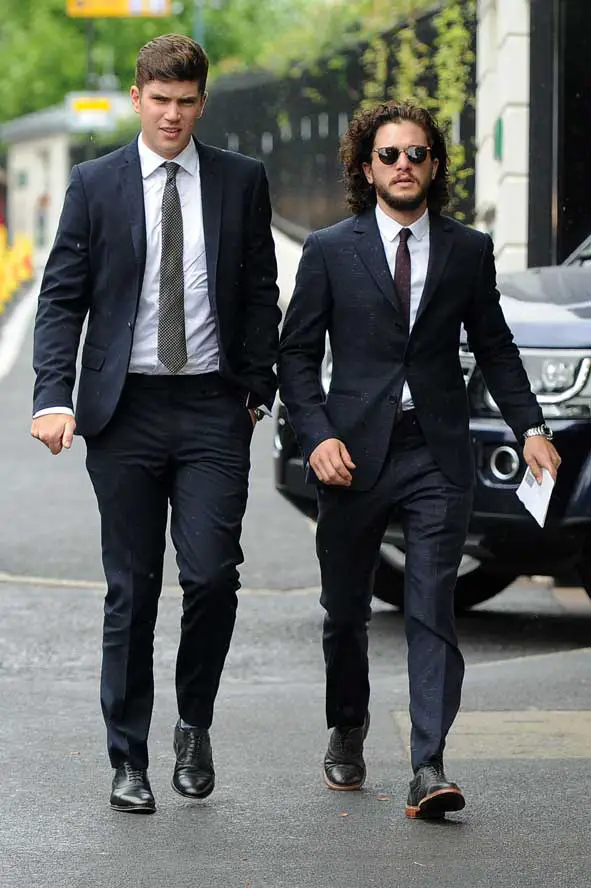 You know nothing! Kit Harington did know how to dress smart though © Atlantic Images