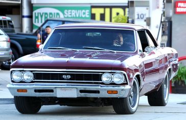 Ben Affleck Vintage Chevy Chevelle SS Car