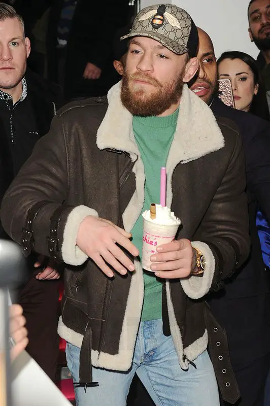 Conor McGregor Manchester Milkshake