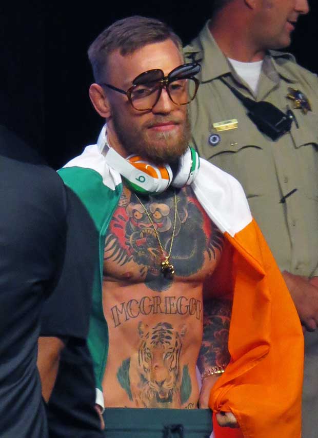 conor mcgregor gucci sunglasses