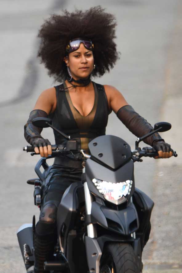 Domino Deadpool 2 Filming Vancouver