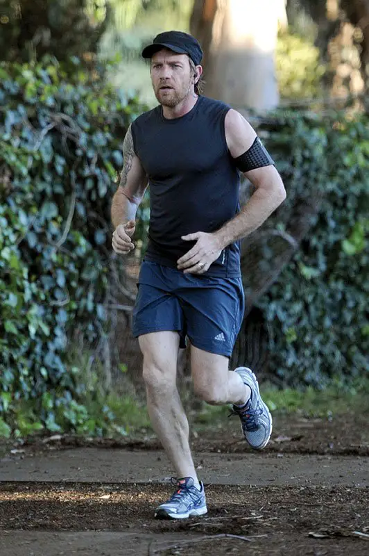Ewan McGregor Jogging Los Angeles