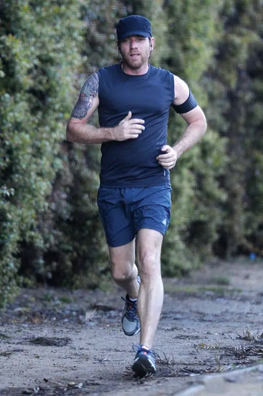 Ewan McGregor Jogging Los Angeles