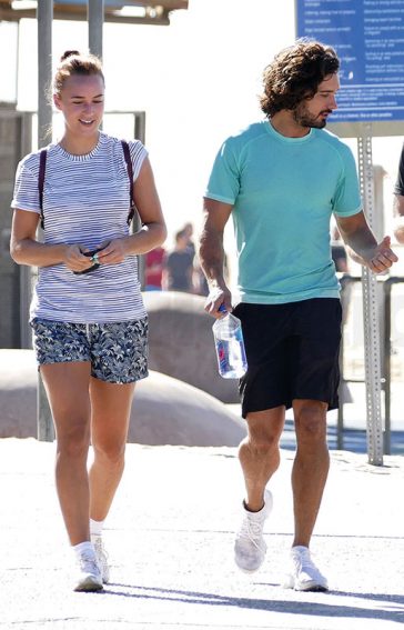 Joe Wicks Rosie Jones Girlfriend Santa Monica