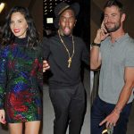 Diddy Chris Hemsworth Olivia Munn Mayweather McGregor Fight Las Vegas