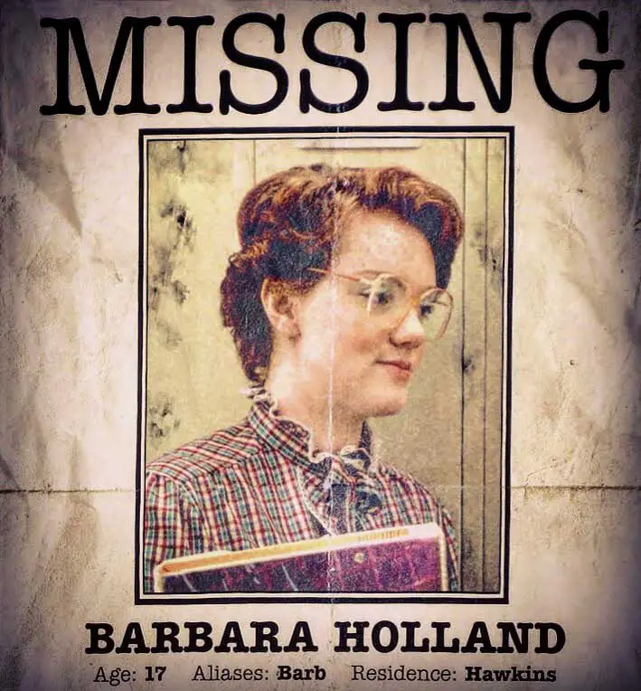Will Byers Missing Poster Free technohealthinfo
