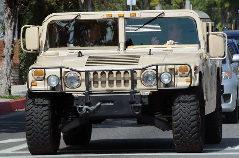 Arnold Schwarzenegger Hummer LA