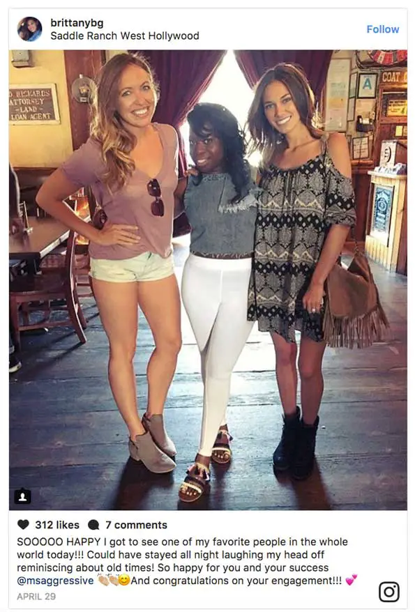 Brittany Gonzales Engagement Ring Instagram