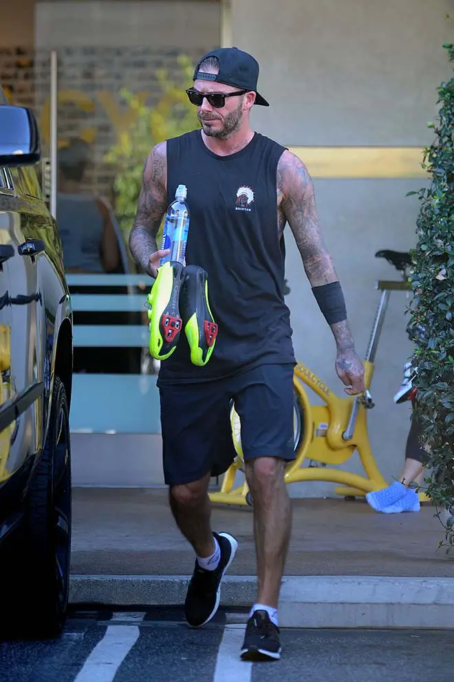 David Beckham Victoria Beckham Soul Cycle
