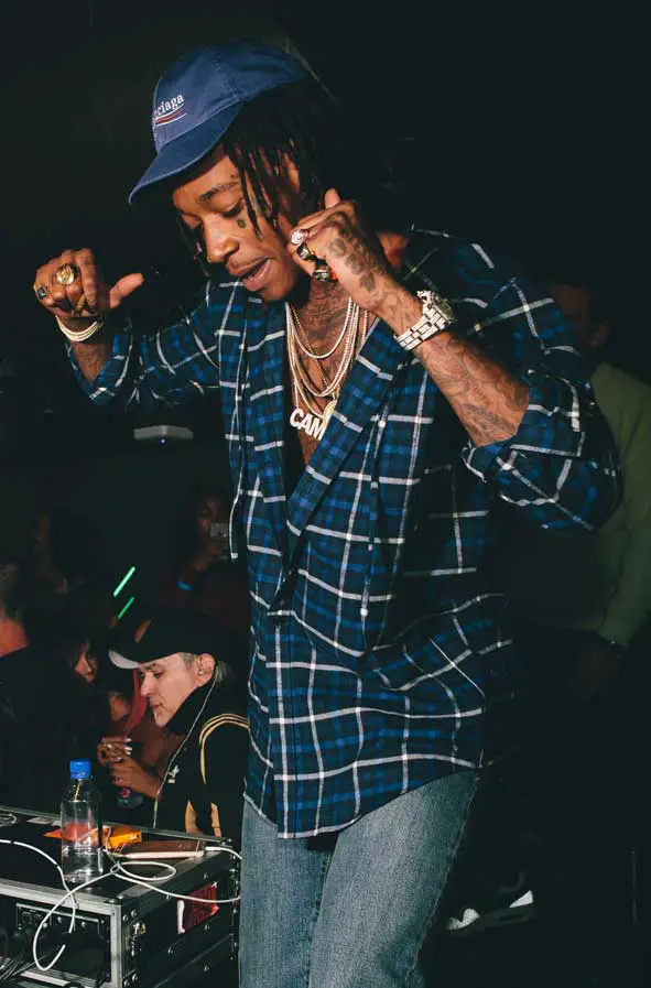 Wiz Khalifa Hakkasan Nightclub Performing