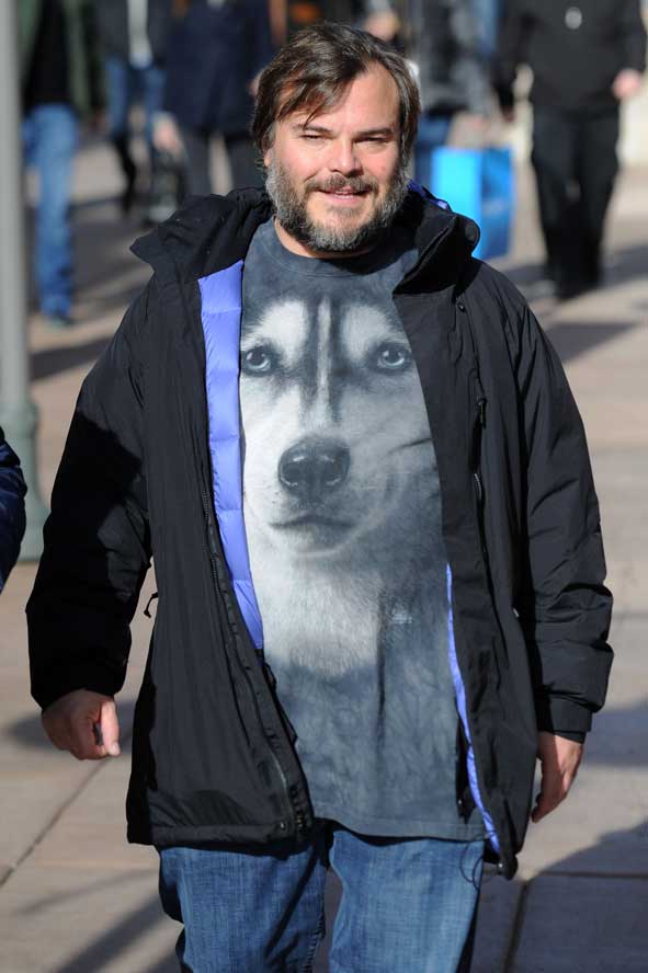 Jack Black Wolf T shirt