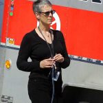 Jamie Lee Curtis U Haul Grey Hair Purse Necklace