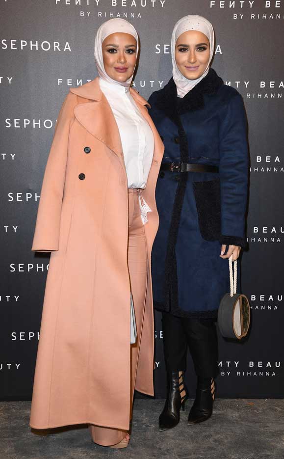 Dalalid Rihanna Fenty Beauty Launch Paris France Influencers