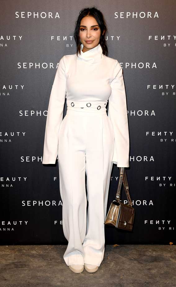 Sananas2106 Rihanna Fenty Beauty Launch Paris France Influencers