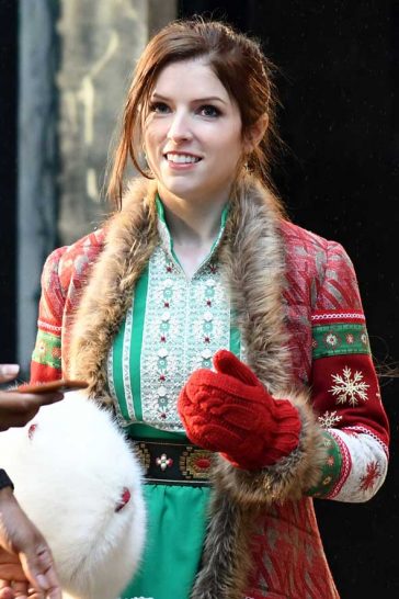Anna Kendrick Nicole Claus Ugly Sweater Christmas Disney Movie Vancouver