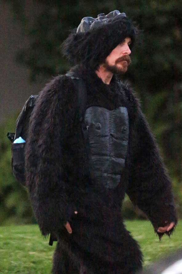 Christian Bale Halloween Gorilla Costume