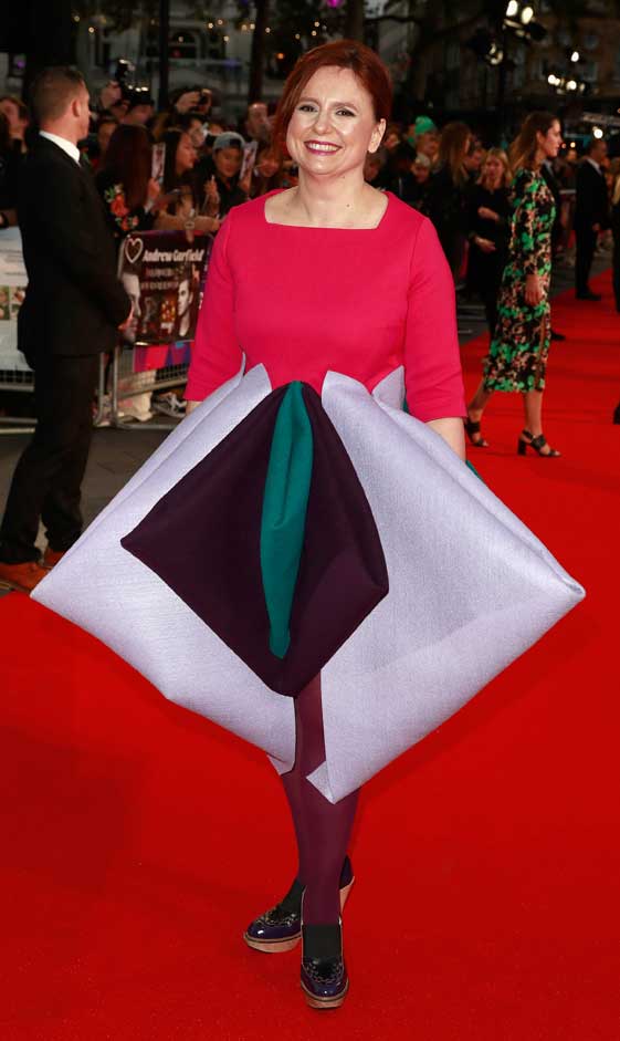 Clare Stewart Dress Breathe Premiere