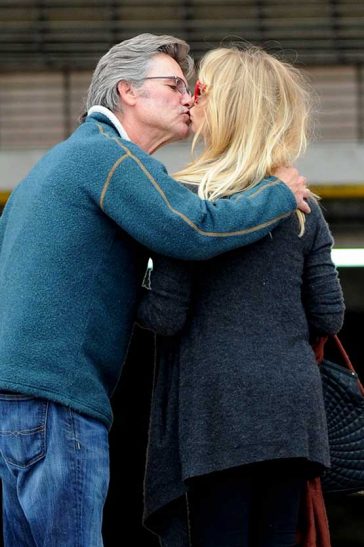 Goldie Hawn Kurt Russell Kiss