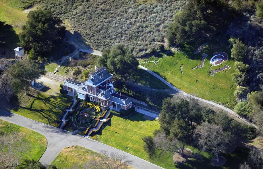 Michael Jackson Neverland Ranch Abandoned For Sale Peter Pan Sign Railway
