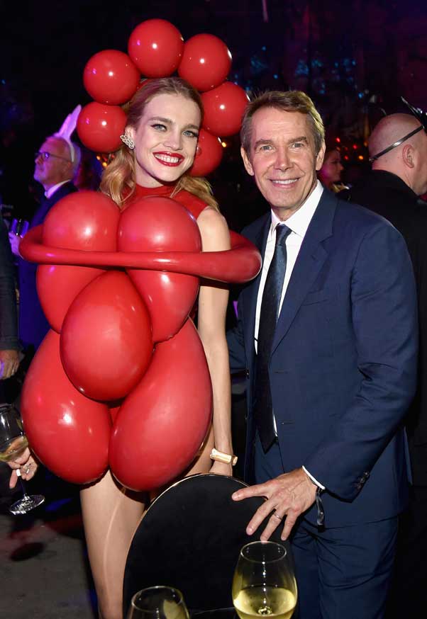 Natalia Vodianova Jeff Koons Halloween Costume