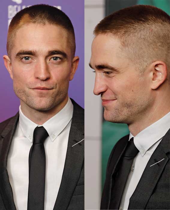 Robert Pattinson sparked comments on Social Media with his new short hair skinhead haircut at the Good Time premiere