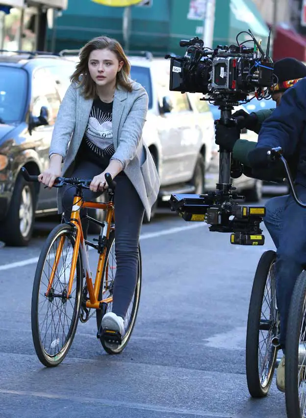 Chloe Grace Moretz Brooklyn Beckham Gold Ring B Cycling The Widow New York
