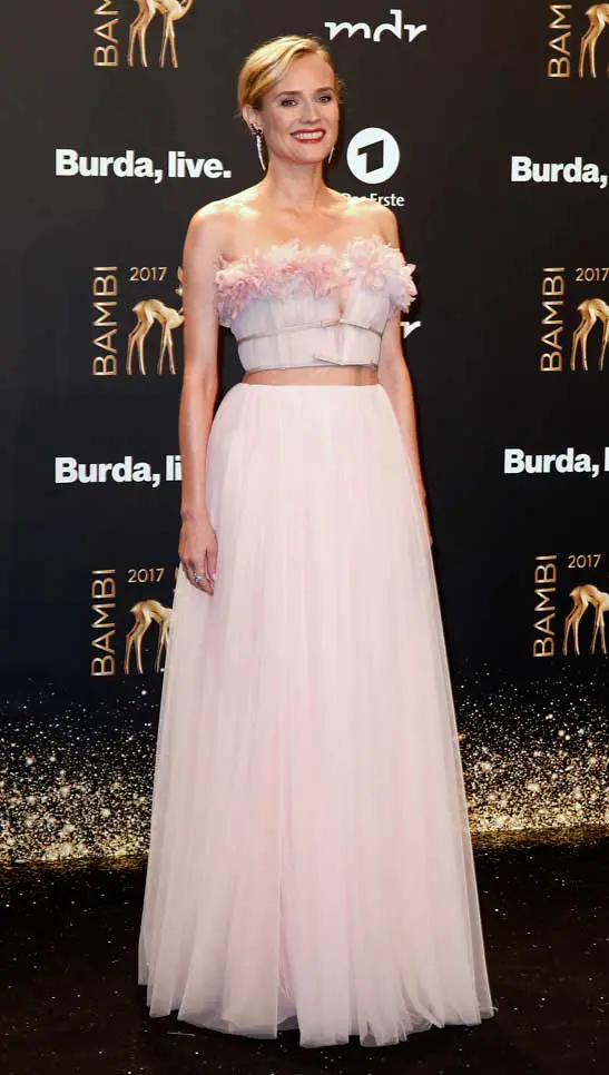Diane Kruger Giambattista Valli Gown Ring Bambi Awards 2017 Berlin Germany Isa Foltin Getty Images