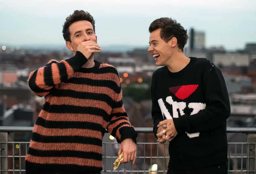 Harry Styles Nick Grimshaw NY Sweater Jumper Fashion Manchester