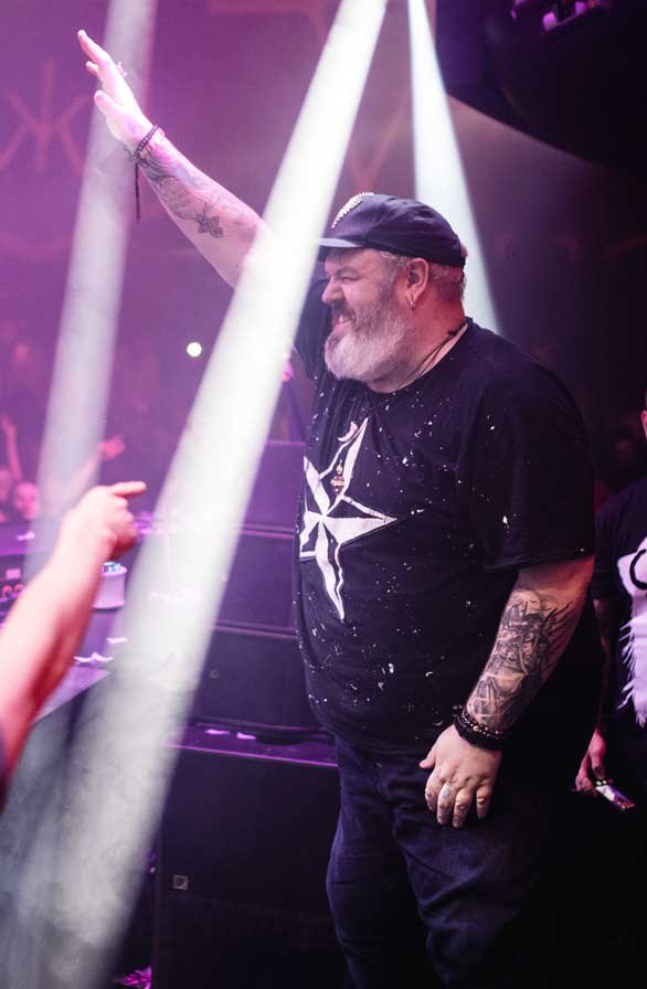 Hodor Kristian Nairn DJ Doorstop Face Tattoo Hakkasan