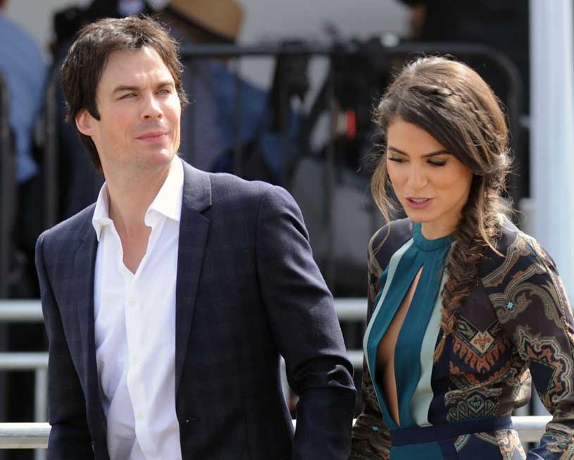 Ian Somerhalder Nikki Reed Cleavage Couple