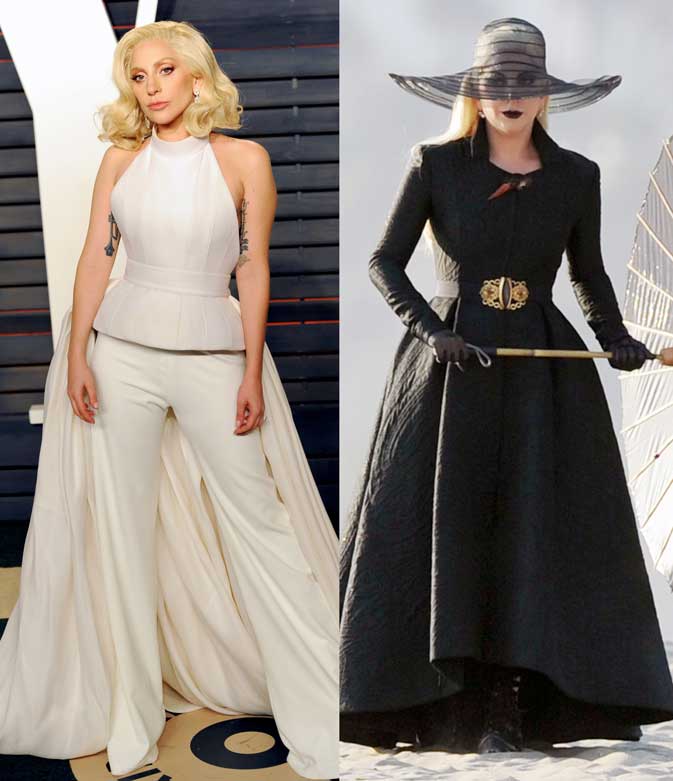 Lady Gaga is reportedly engaged but will she wear black or white down the aisle?!