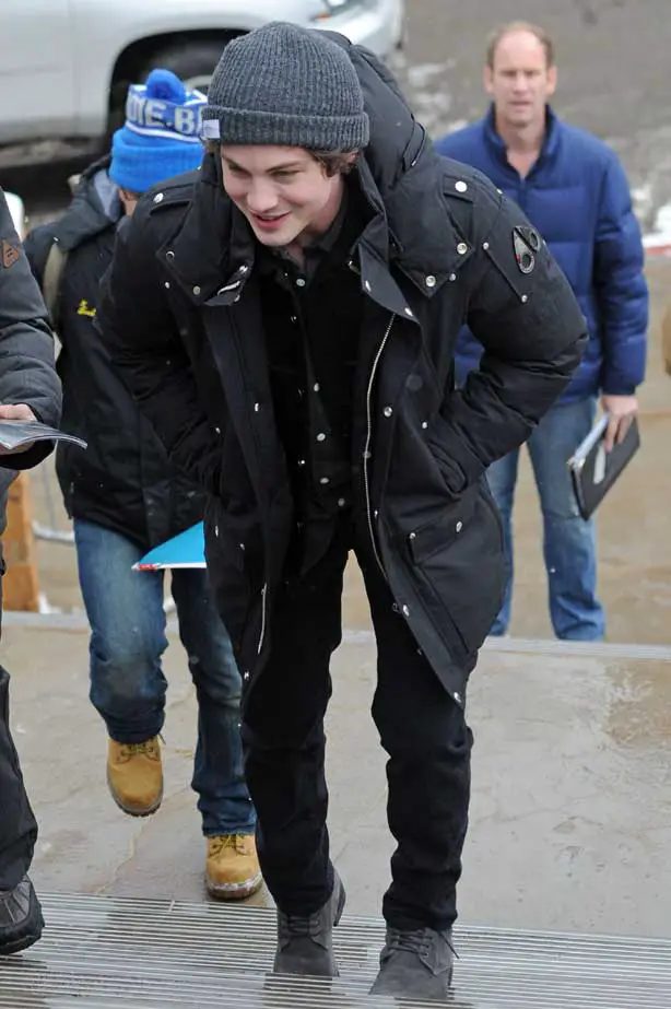 Logan was in Park City, Utah promoting his new film ‘The Vanishing of Sidney Hall’ which premiered at the 2017 Sundance Film Festival © Atlantic Images
