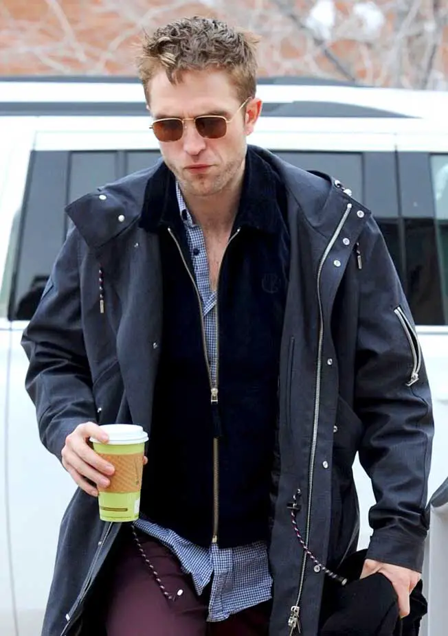 Robert Pattinson Damsel Style Sunglasses Winter Coat Rpattz Sundance Film Festival 2018