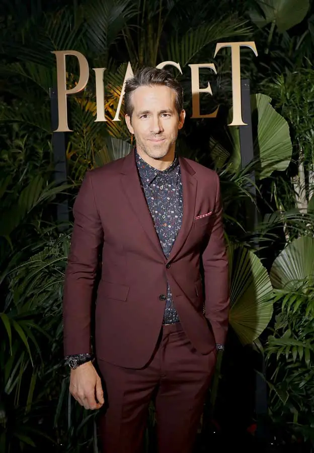 Brand ambassador Ryan Reynolds attends the #Piaget dinner at the Country Club during the #SIHH2018 on January 15, 2018 in Geneva, Switzerland Photo by Remy Steiner / Getty Images for Piaget