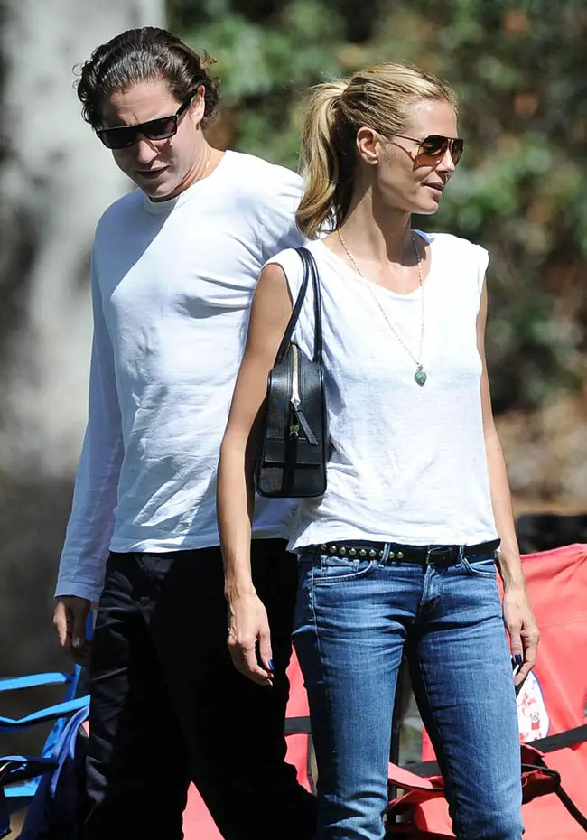 Heidi Klum and boyfriend Vito Schnabel Celebrity German Couple