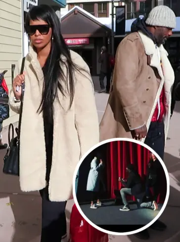 Idris Elbs Engaged to Sabrina Dhowre As he goes down on one knee at the Rio Cinema in London at Yardie Screening
