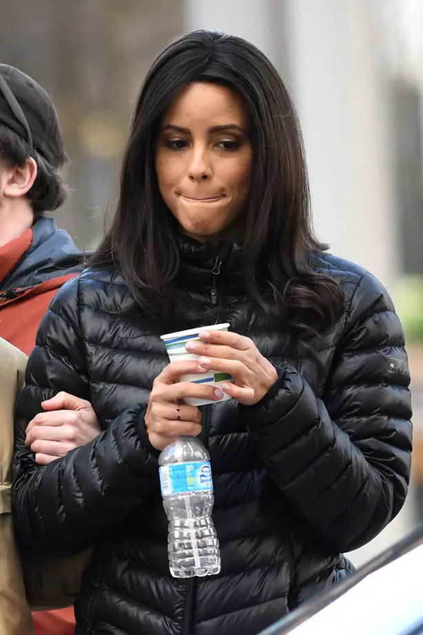 Harry & Meghan: A Royal Romance Lifetime movie filming in Vancouver Canada following the lives of Prince Harry and Meghan Markle played by Parisa Fitz-Henley and Murray Fraser