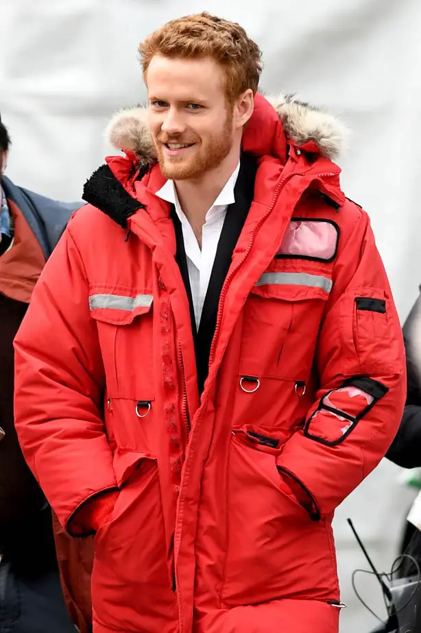 Harry & Meghan: A Royal Romance Lifetime movie filming in Vancouver Canada following the lives of Prince Harry and Meghan Markle played by Parisa Fitz-Henley and Murray Fraser