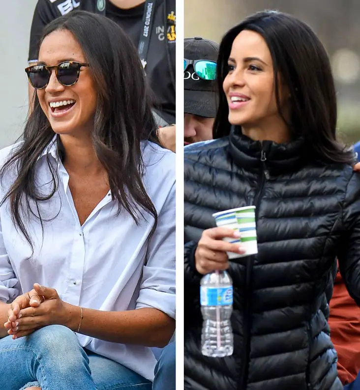 Harry & Meghan: A Royal Romance Lifetime movie filming in Vancouver Canada following the lives of Prince Harry and Meghan Markle played by Parisa Fitz-Henley and Murray Fraser