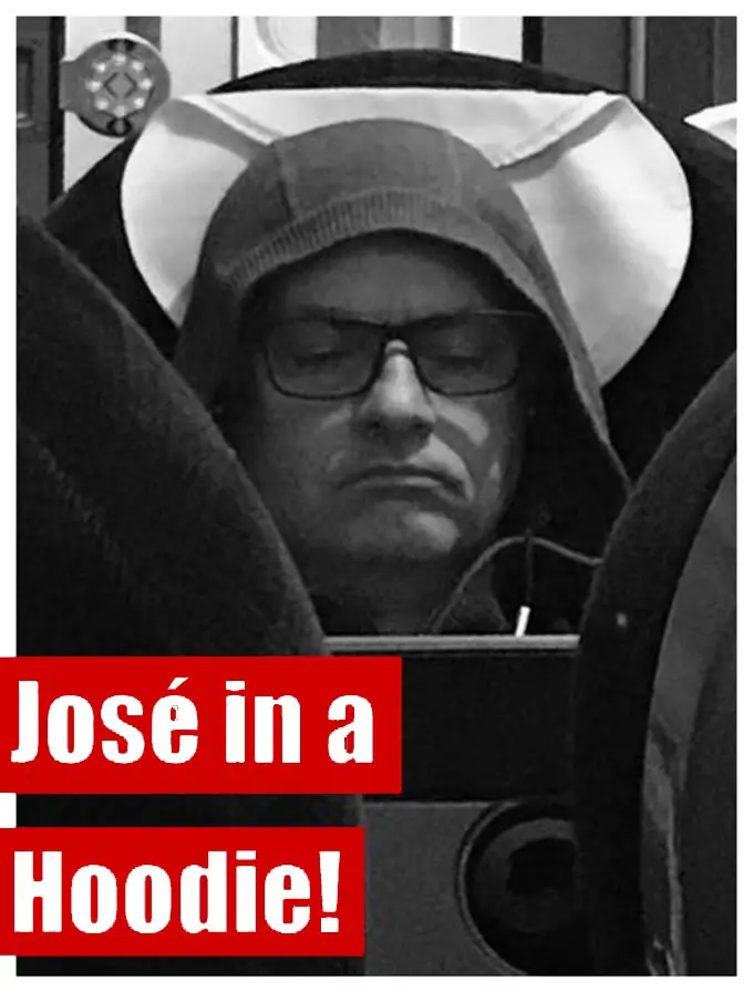EXCLUSIVE: José Mourinho Almost Unrecognizable Traveling ...