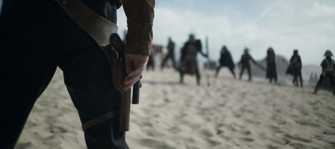 Solo: A Star Wars Story Stills 'Solo: A Star Wars Story' has been described as a "Space Western" and this image explains why!