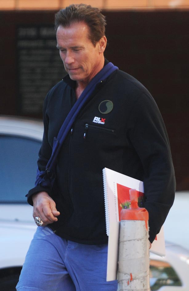 Arnold Schwarzenegger Open Heart surgery injury