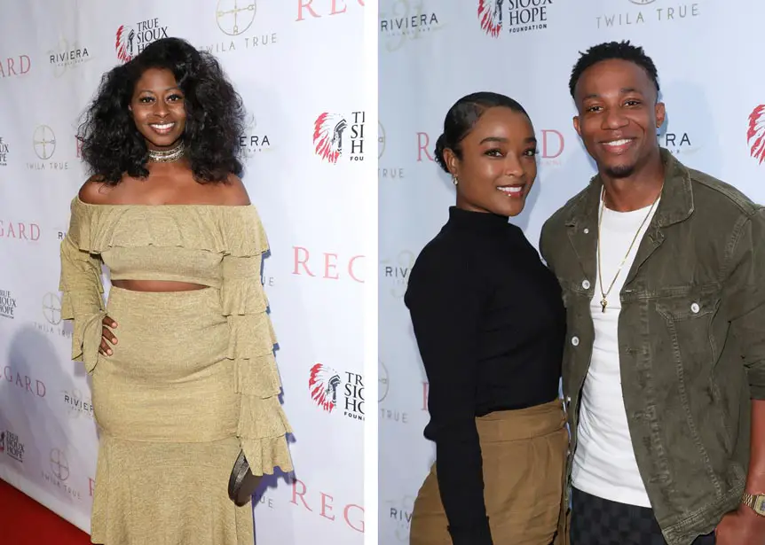 Leontine Abdullah, LaToya Tonodeo and Arlen Escarpeta were at the Regard Magazine bash in Beverly Hills Regard Magazine’s Spring 2018 Cover Issue The Riviera 31 inside the Sofitel in Los Angeles