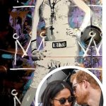 Meghan Markle's wedding dress is to be made by Burberry according to new reports This image is by the artist Pegasus depicting Meghan as MAdonna with 'Boy Toy' written on her outfit!