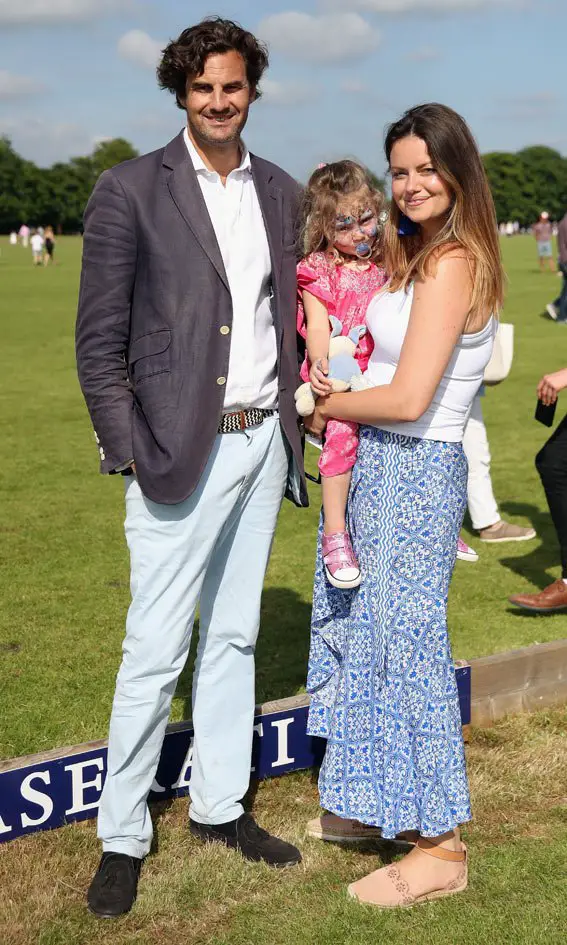 Maserati Royal Charity Polo Trophy 2018 ñ Rupert Finch, Lady Natasha Rufus Isaacs and daughter Georgia Liberty Andrena attend the Maserati Royal Charity Polo Trophy 2018 at Beaufort Polo Club - Photo by Chris Jackson / Getty Images for Maserati / La Martina