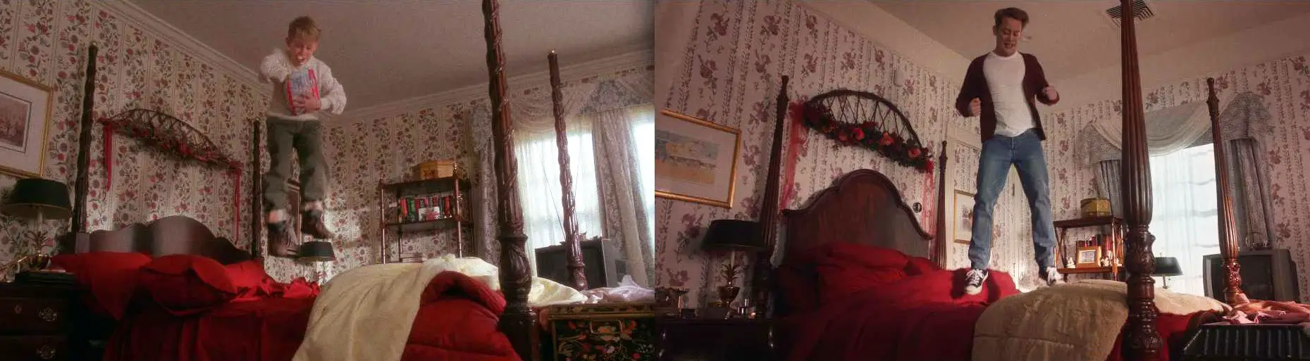 Google assist has recreated some of the famous Hone alone scenes for a TV ad - Photos courtesy of EPK.TV / Fox Home Entertainment / Think Jam
