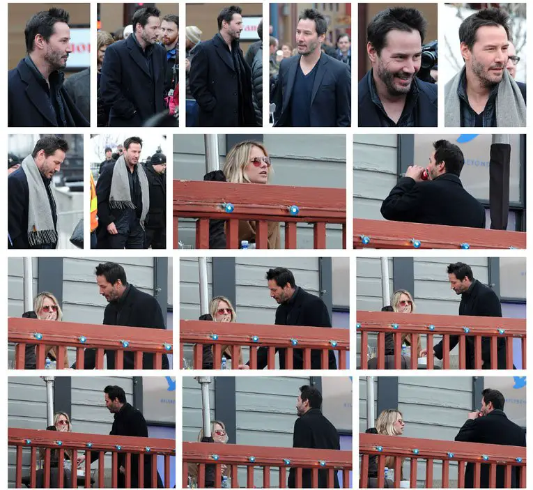 Check out ALL the pics of Keanu Reeves looking dapper on our website © Atlantic Images