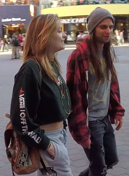 Paris Jackson stepped out with her boyfriend Gabriel Glenn who is also her bandmate! © The MEGA Agency / Atlantic Images