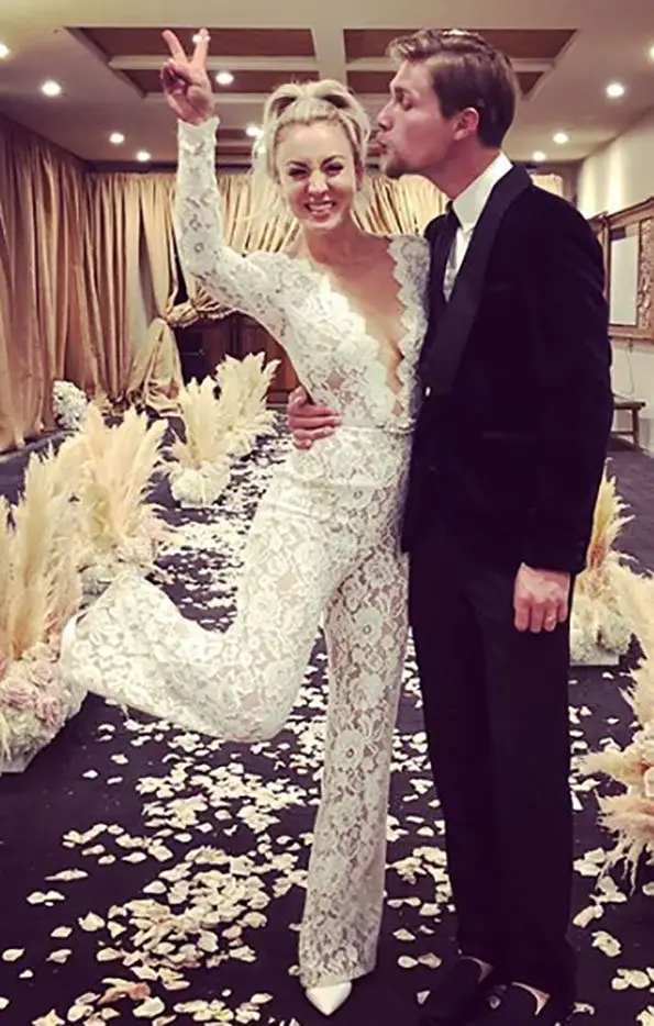 white romper wedding dress